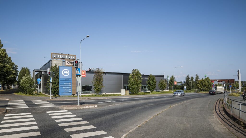 katsastusmiehenkuja 1 toimitilan julkisivu