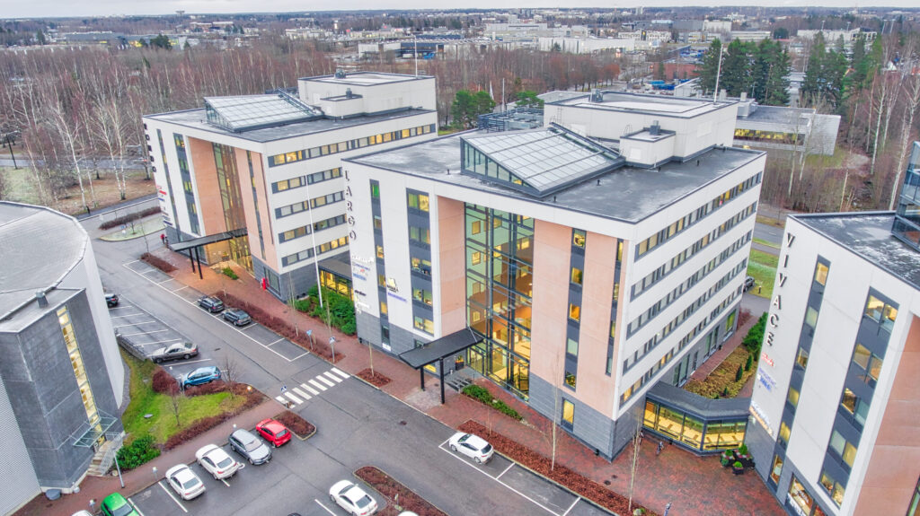 gate8 businesspark ilmakuva