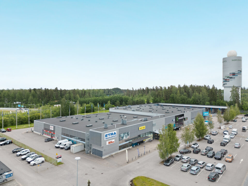 alikeravantie toimitilan ilmakuva