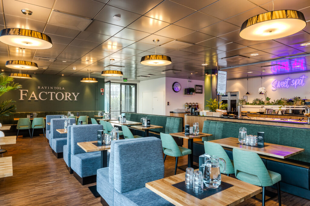 gate8 toimitilan ravintola